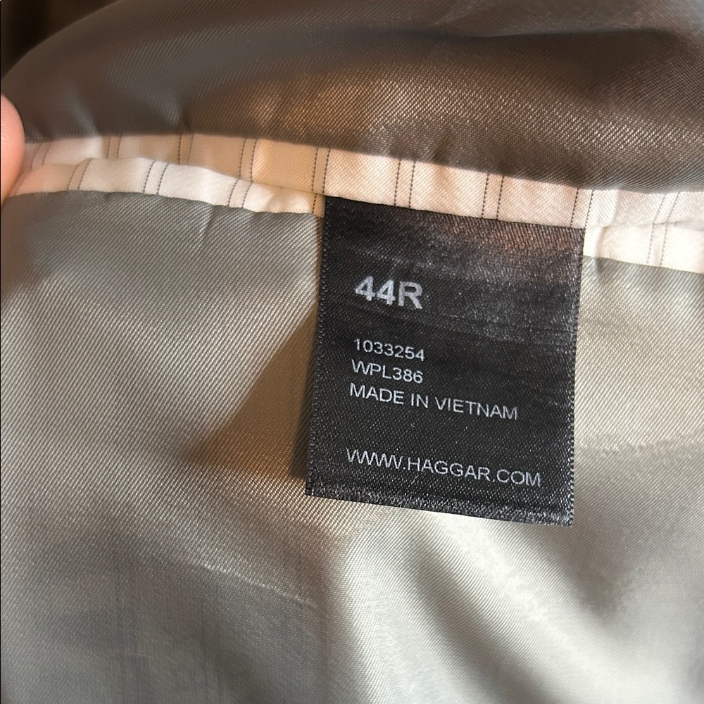 Haggar Charcoal Blazer for Men - Picture 6 of 8